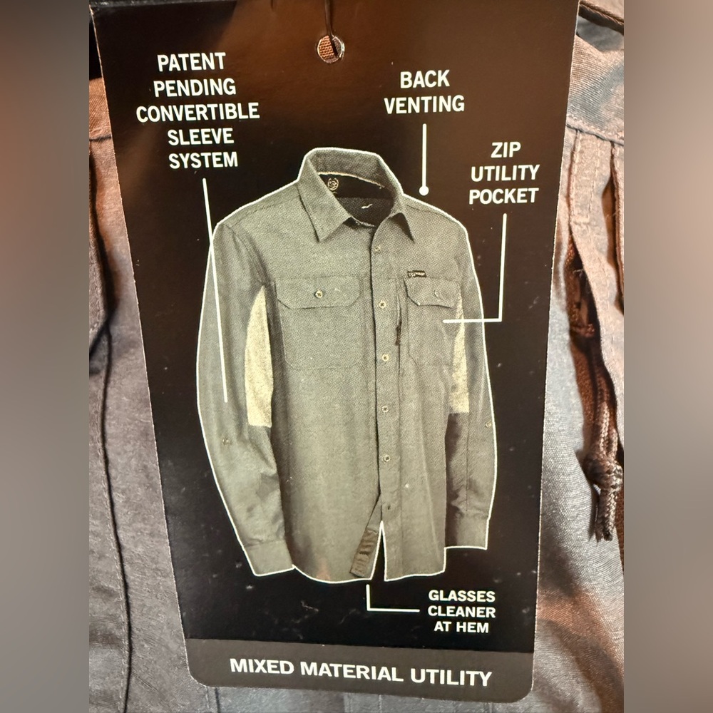 Wrangler ATG All Terrain Gear Utility Shirt 3XT NWT